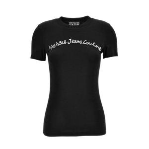 베르사체 반팔 티셔츠 78HAHC08 CJ02C899 Black