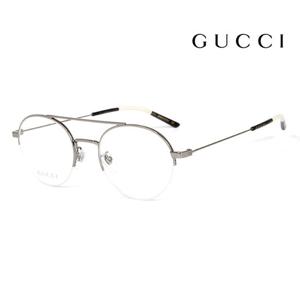 (국내당일발송) 구찌 명품 안경테 GG0682O 002 반무테 메탈 남자 여자 안경