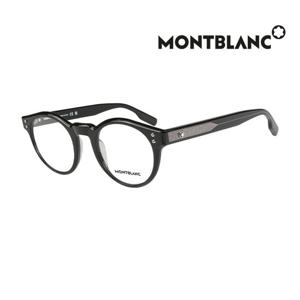 (국내당일발송) 몽블랑 명품 안경테 MB0123O 001 라운드 아세테이트 남자 여자