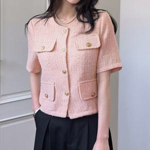 [모리스커밍홈]썸머 라운드 트위드자켓_M2504JK602B