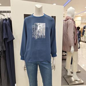 [올리비아하슬러]밑단배색라운드OHDFTS103 NY_JJ