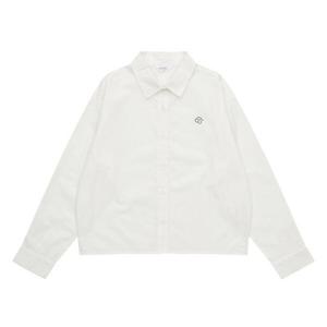 [에꼴리에]심플 크롭코튼셔츠 23B5381