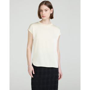 닥스 여성 25SS 새틴크림 민소매 블라우스 DLBL5B301CR