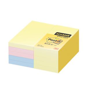 3M 포스트잇 656-10A 알뜰팩 51X76mm 10개입 메모지 점착메모지 접착식메모지 메모 메모지세트 단체선물 학