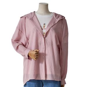 후드 아사 남방 블라우스(FM5C3BL3120)