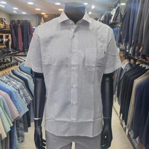 런던포그 HL01 면100%반팔캐주얼지지미남방 LPA3A566