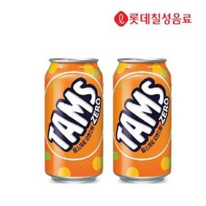 롯데 탐스 제로 파인애플 355ml x24 무