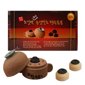 천년거북 왕쑥뜸기 세트 (온구기+쑥봉 30개입)  무연 간접뜸 한방용
