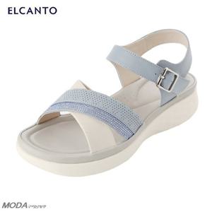 [엘칸토]경량 쿠션 가보시 여성 샌들 2XWW28XL_GN