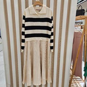 스테파니 HC11 카라니트플리츠원피스 a24so4102