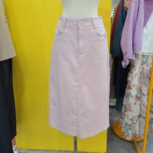 르피타 DP01 H라인 면스커트 L252USK558