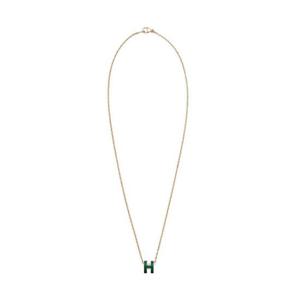 에르메스 미니 팝아슈 펜던트 골드 하드웨어   베르 시프레 H147992FB2