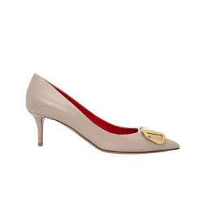 발렌티노 브이로고 시그니쳐 펌프스 뿌드르 S0EN0DSHP45