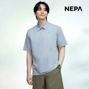 네파 남성 아이스테크쉘 우븐 폴로티셔츠 기본 카라티 냉감 반팔티 7L35231