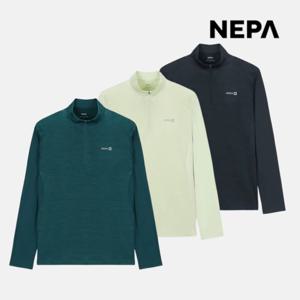 네파 남성 아이스 블럭 긴팔 집업 티셔츠 냉감 쿨링 여름 등산티 7L35412