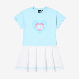 [휠라키즈]Girls 피케 아미가 원피스_(FK2OPG2303F_AQA)