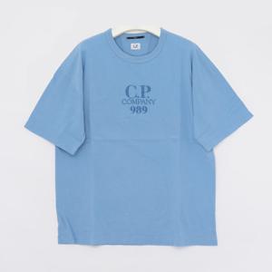 CP컴퍼니 박시로고 반팔 남성 티셔츠 18CMTS284A 005697G 857