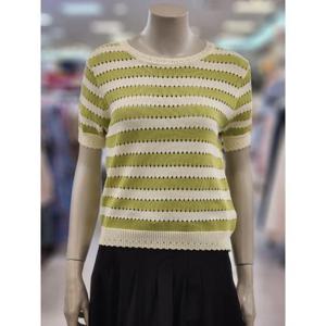 SOUP 세이브존07 여성 펀칭 썸머 반팔 니트 SB4SKC41