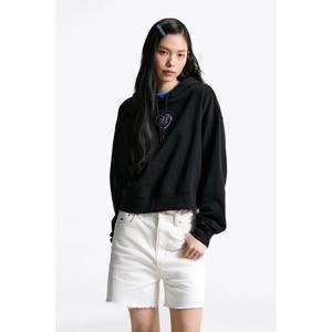 타미진 여성 크롭 하트 후디 (T32F6TTO30TWT1)