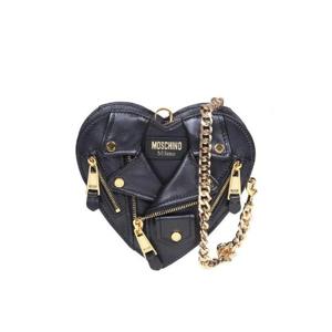 Moschino 스몰 하트 바이커 백 A75408002 1555 TP934950014