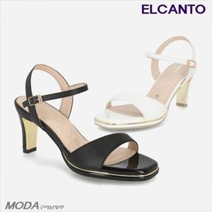 [엘칸토]경량 쿠션 플랫폼 가보시 여성 샌들 1XWW42XD_GN