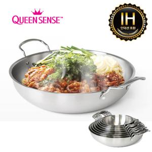 세신퀸센스 루미스 인덕션(가스겸용) 전골냄비(낮은형)24CM(업소