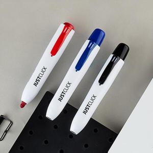 아트박스/모리스 모리스 저스트클릭 화이트 보드마카 L (적색)