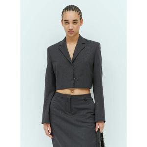 26 SS 디젤 여성 G Milla P1 테일러드 크롭 블레이저  dsl0257020blk