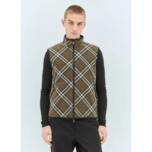 26 SS 버버리 남성 체크 패딩 질레 bur0157014brn