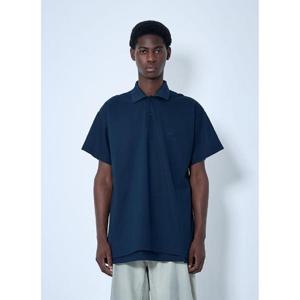 26 SS 발렌시아가 남성 인터와인디드 폴로 셔츠  bal0159003nav