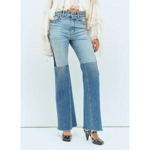 26 SS 끌로에 여성 패치워크 플레어 진 chl0258014blu