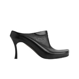 발렌시아가 x 숄 뮬 블랙 828335WB2Q01000