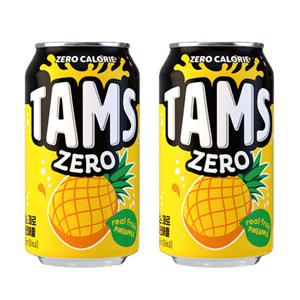 탐스 제로 파인애플 355ml/ 6캔