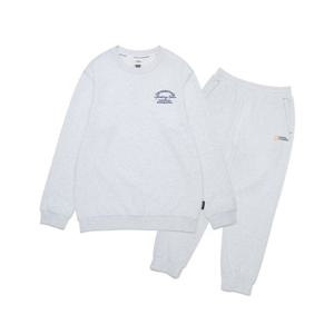 [내셔널지오그래픽키즈]K253UPB901 [온라인전용] 맨투맨 SET WHITE MELANGE