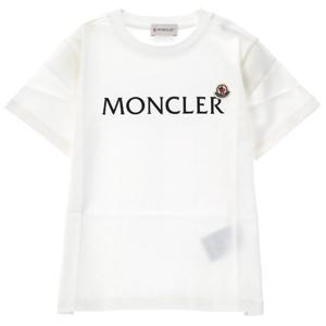 25FW 몽클레어 키즈 로고 반팔 티셔츠 8C00018 89AFV 034-K