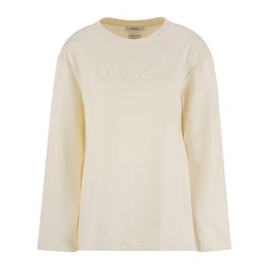 막스마라 베르마 실크 코튼 스웨트셔츠 2521926028600 001