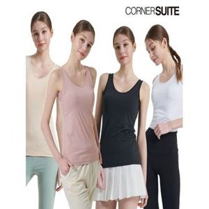 [코너스위트]비밀특가 여성 에센셜 브라탑 탱크탑형 4종 패키지