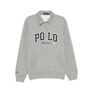 26 SS 폴로 랄프로렌 폴로 넥 캥거루 포켓 스웨트셔츠 710981150001 TP441119089