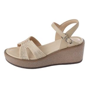 [엘칸토]경량 쿠션 핫픽스 베다 여성 샌들 1XWW45XZ_GN