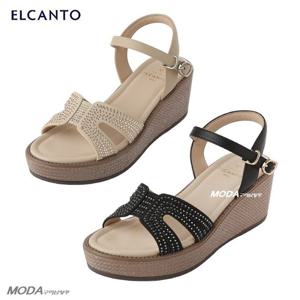 [엘칸토]경량 쿠션 핫픽스 베다 여성 샌들 2XWW45XY_GN