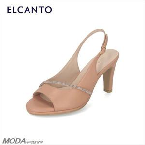 [엘칸토]경량 쿠션 토오픈 슬링백 여성 샌들 2XWW41XU_GN