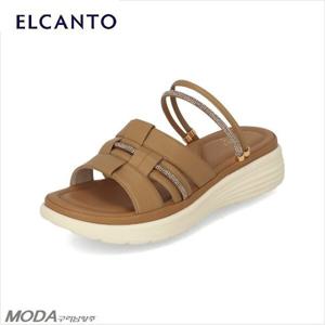 [엘칸토]경량 쿠션 투웨이 컴포트 뮬 여성 샌들 2XWW51XU_GN