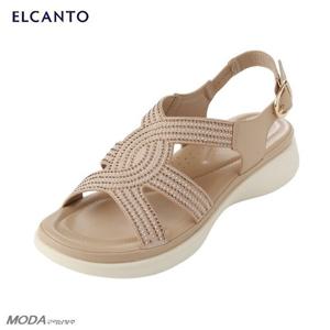 [엘칸토]초경량 쿠션 효도 웨지 여성 샌들 2XWW50XQ_GN