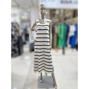 제시뉴욕 세이브존04 스트라이프 롱니트 원피스 BF55KA0320KA