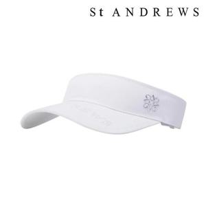 [세인트앤드류스]공용 별 심볼 도트 로고 썬바이저 (831D2CPA02WH)