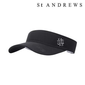 [세인트앤드류스]공용 별 심볼 도트 로고 썬바이저 (831D2CPA02BK)
