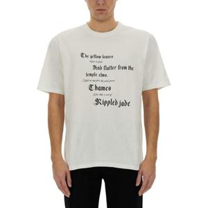 알렉산더 맥퀸 반팔 티셔츠 815069 QTAC70909 WHITE