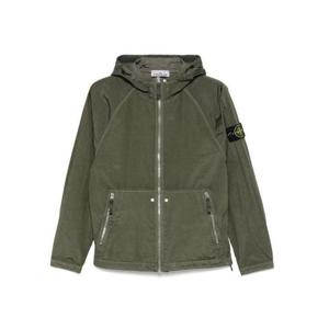 라프리마 스톤아일랜드 4100097 나일론 메탈 WatroTC 인 Econyl 후드 자켓 워트로TC 에코닐