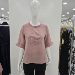 [꼼빠니아]스팽글 플라워 프린트 티블라우스 CAFU5-WKS210_CJ