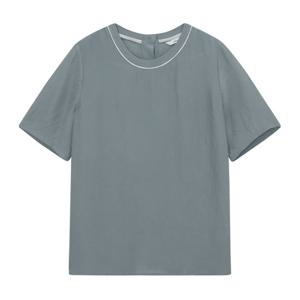 [레노마레이디]라운드 넥 니트 블라우스 R2G21WBL080_DJ